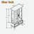 Lighted Glass Display Cabinet With 2 Glass Doors, Adjustable Glass Shelves, 1 Drawer And Led Light-912196508