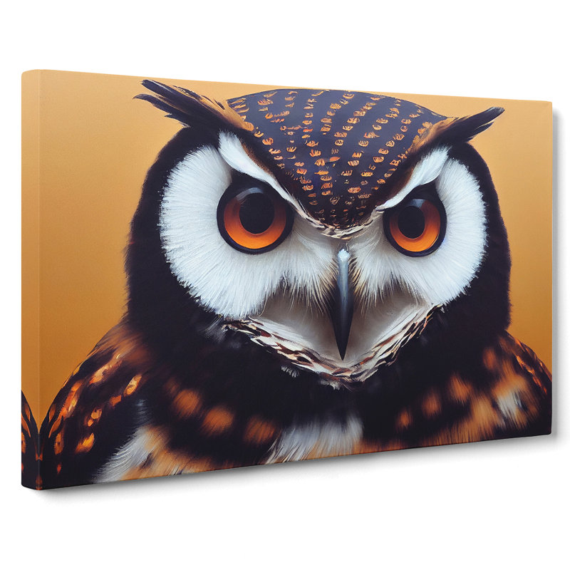 The Epic Owl - Wrapped Canvas, 50cm H x 76cm W x 3cm D