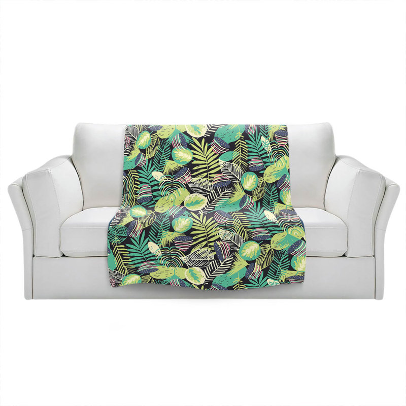  Couverture Flamingo Jungle, 68 po x 80 po