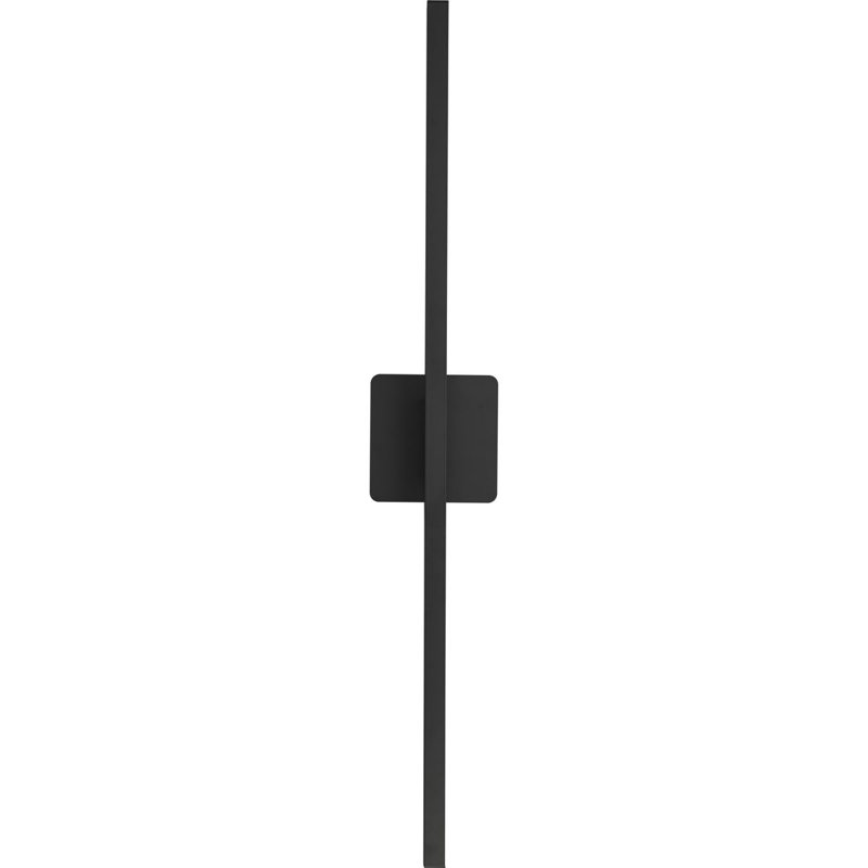 Barre d'éclairage de salle de bain à DEL à intensité variable Phase 5, Noir mat