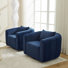 Fauteuil demi-tonneau pivotant l 36 po