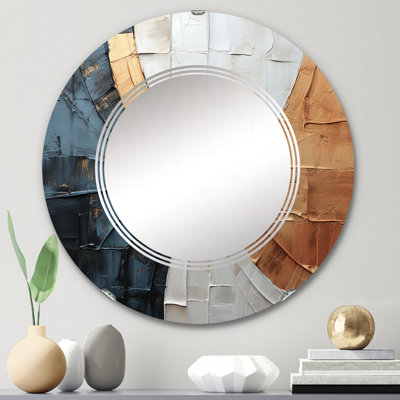 Herradura - Miroir mural moderne rond