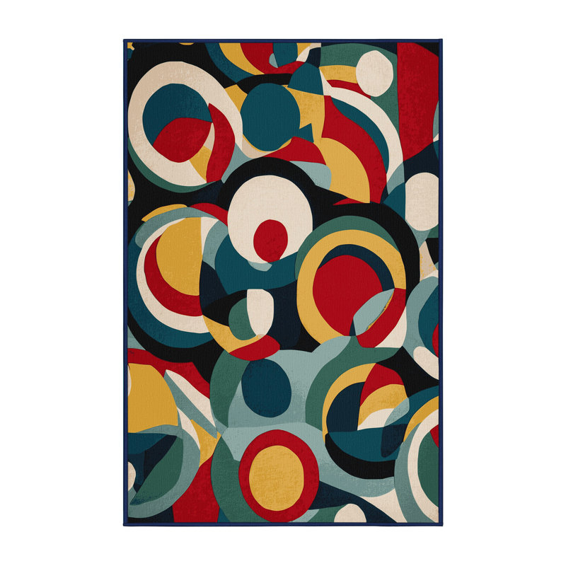 Perky Stomp Rug, Rectangle 8' x 12'