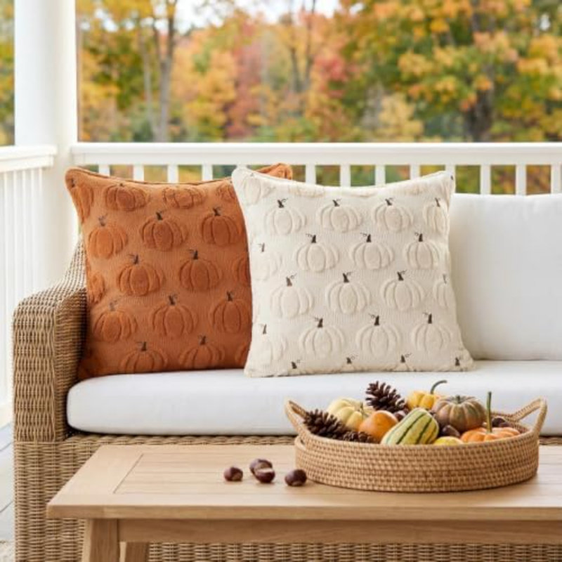 Pillow Cover, Beige, Square 18"