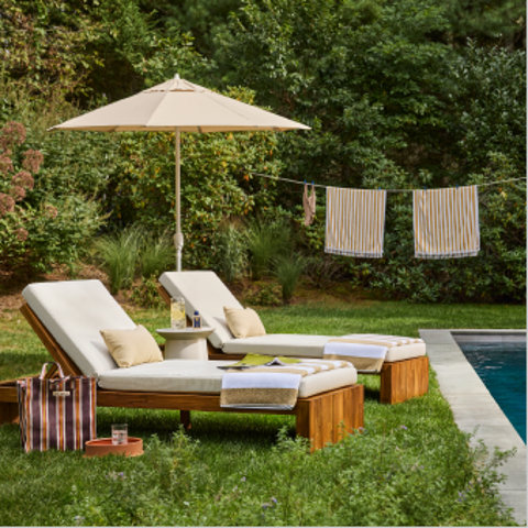 Modern outdoor furniture