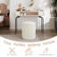  Tabouret de coiffeuse rembourré en velours-1525433332