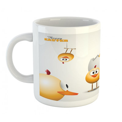 Grande tasse à café pâques