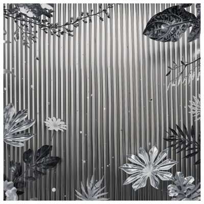 Coussins décoratifs monochromes à feuillage tropical