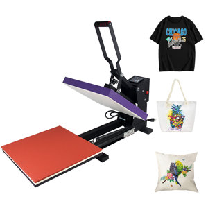 Holaki Heat Press Machine 15 × 15 Inch T-Shirt Hat Bag Sublimation Transfer Printer