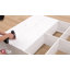 Bibliothèque double en bois H 72 "x l 47,2" à 6 niveaux-128999103