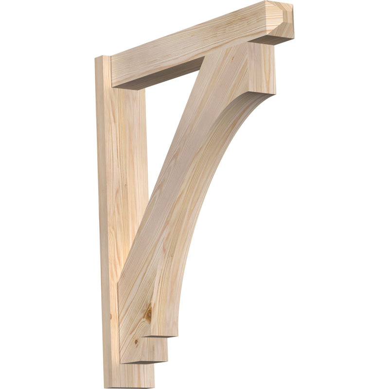 Imperial Craftsman Outlooker, 30" D x 36" H, 5 1/2" W Douglas Fir (Smooth)