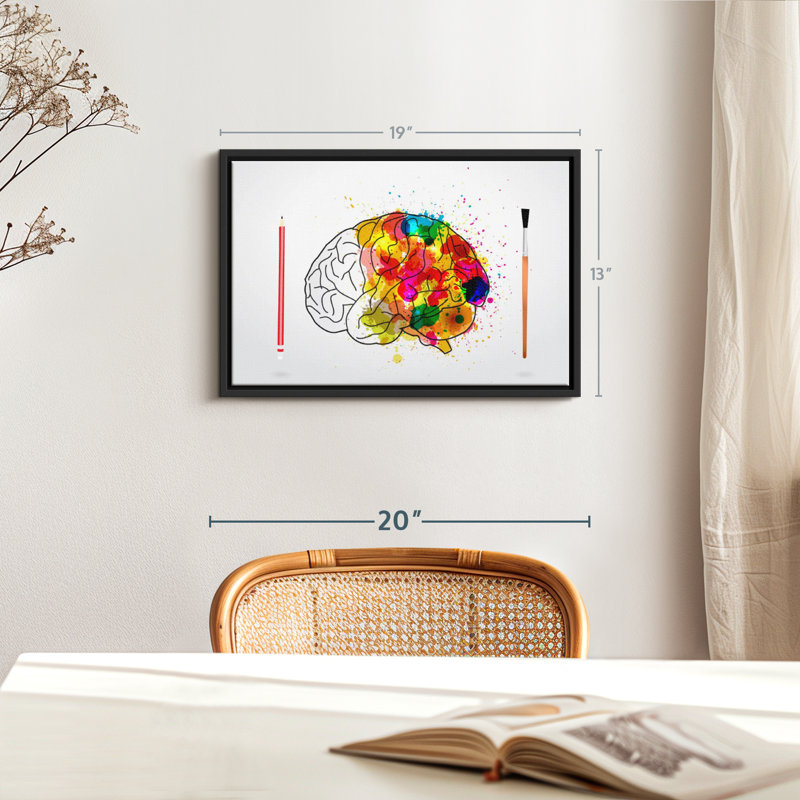 Impression artistique sur toile, H 13 po x l 19 po