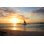 «Dhow Sailing at Sunset» par Aimee1065 - Photographie sur toile tendue