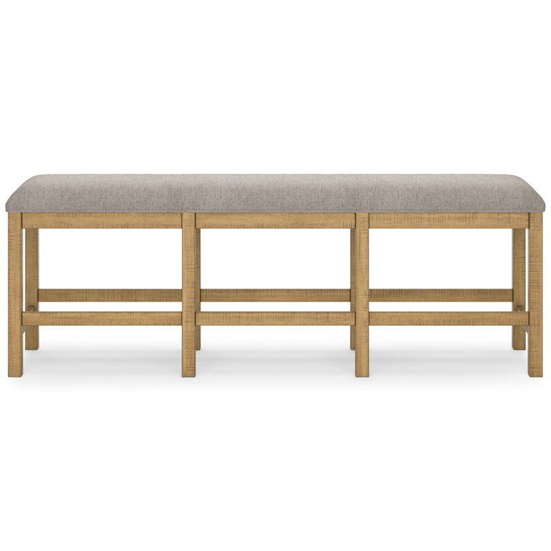 Leannah Polyester Upholstered Bench