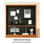 Armoire à chaussures murale 23,62 po Vintage-131221063