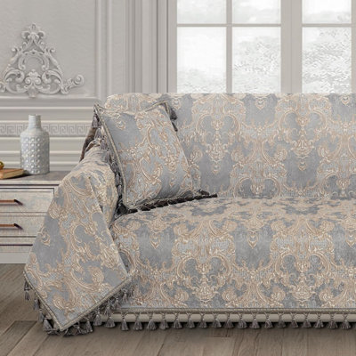 Box Cushion and T-Cushion Sofa Slipcover