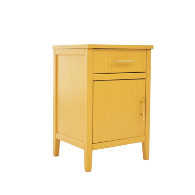 Amanraj 40 cm W Bedside Table