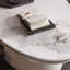 Table basse ovale en pierre-1037026402