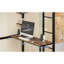 Structure de lit mezzanine simple avec rangement. Facile à assembler. Les lattes sont solidement fixées à la structure en métal avec une conception à boucle et aucun ressort n'est requis.