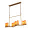 Kirchner 8 - Light Glass Chandelier