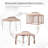Outsunny 11' X 11' Pop Up Canopy-114930457-114930451