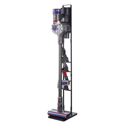Vacuum Stand for Dyson Multi-Models Stable Storage Bracket Holder with 4 Hooks