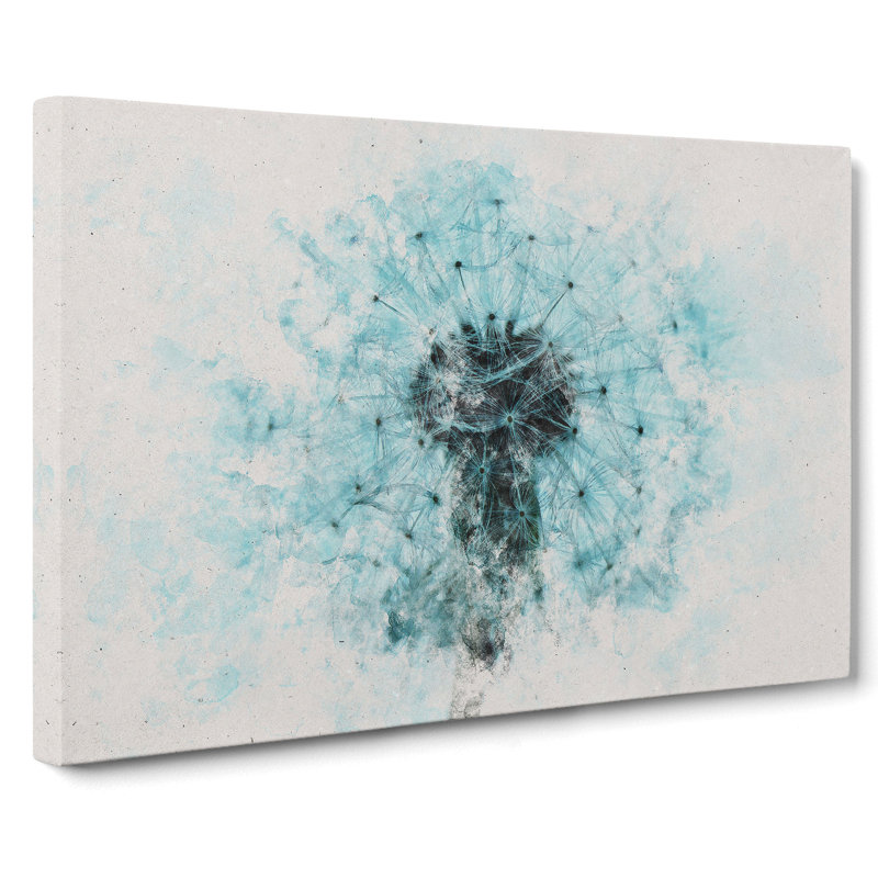 Dandelion Seeds Vol.9 Watercolour - Wrapped Canvas, 35cm H x 50cm W x 3cm D