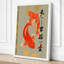 Koi in Gold Japandi - Wrapped Canvas-1392785048-1392785054