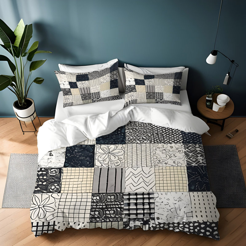 Literie , Housse de couette pour très grand lit et 2 très