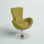 Chaise de réception pivotante avec siège incliné Marilo LeatherSoft - Siège d'invité-88610586
