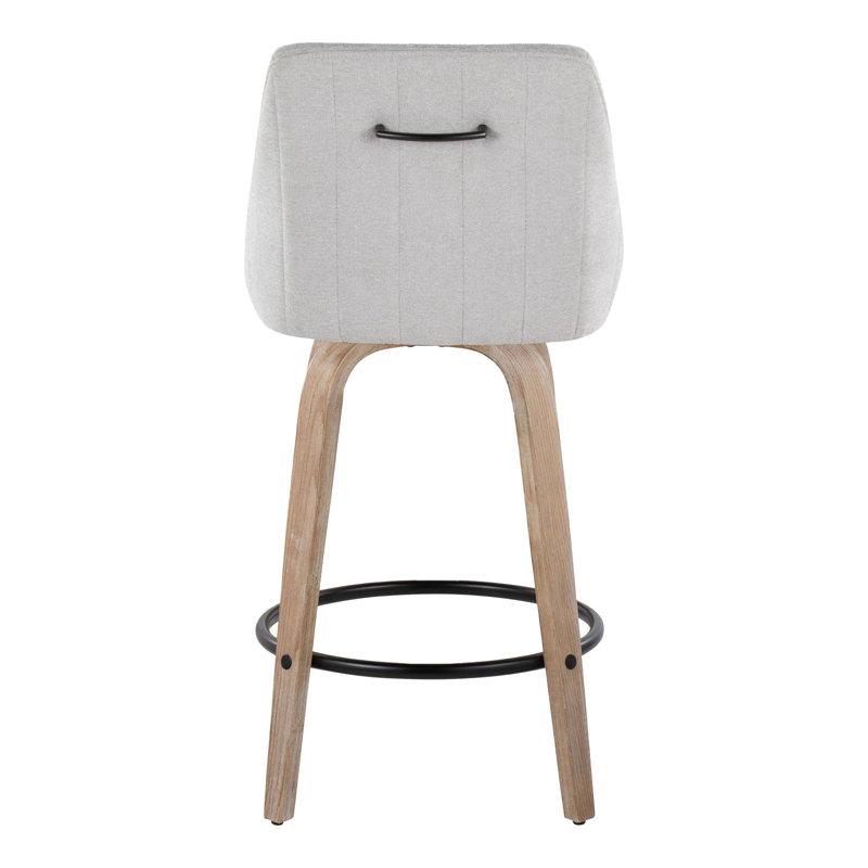 Contemporary Counter Stool, Gris