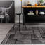 Tapis géométrique noir / ivoire Rambo-556911486-537140549