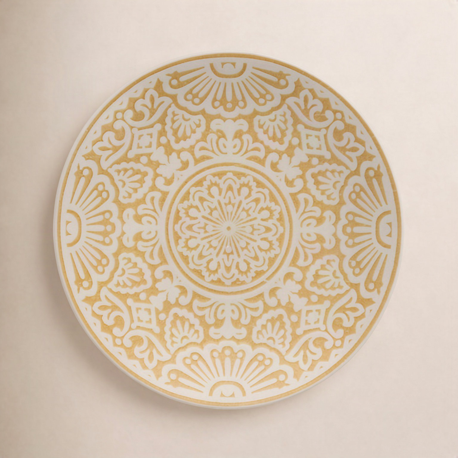 Havana Porcelain Dinnerware Set, Yellow