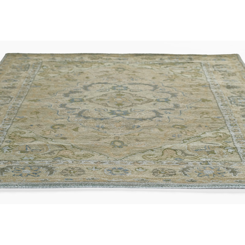 Wool Oriental Indoor Rug, Rectangle 3'6" x 5'6"