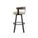 Drees Swivel Upholstered Counter & Bar Stool with Wood Backrest