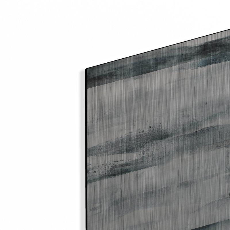 Art mural en métal luxueux «Spatial Composition 16 07 2014» par Stephanie Villafane, art mural en métal, 16 po x 24 po