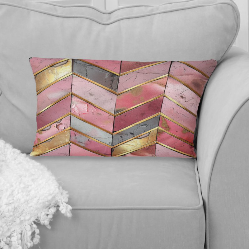 No Pattern - Midcentury Lumbar Pillow