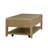 Drift Rectangular Coffee Table With Casters