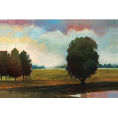 Late Evening Light - Wrapped Canvas Painting