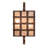 10" Wide Monte Cristo Wall Sconce