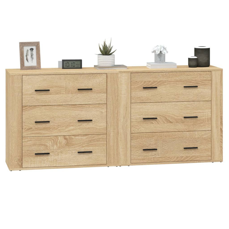 Lauritz Display Cabinet, Sonoma Oak