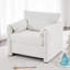 Fauteuil d'appoint moderne en chenille - siège simple moelleux avec coussin en mousse à haute résilience, fauteuil de lecture compact pour salon, chambre à coucher, dortoir ou appartement