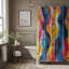 Motif spirituel - Rideau de douche Premium-312143078