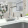 Aquno Select Kitchen Faucet with L-Shape 2-Spray Pull-Out Spout with sBox, 1.75
