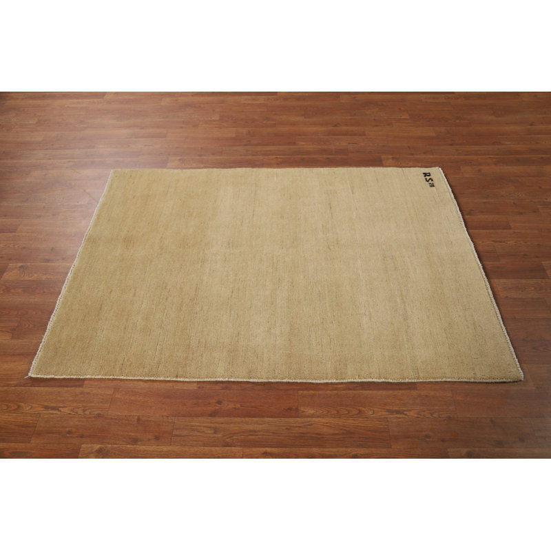 Tapis de vestibule oriental moderne 3 x 5 Gabbeh