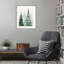 «Winter Washed Coppice II» par Grace Popp, impression sur bois encadrée-112631335