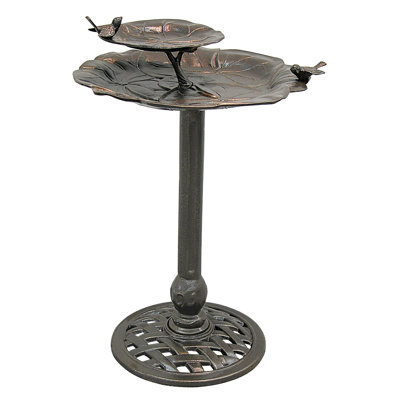 Bojerski Metal Tiered Birdbath