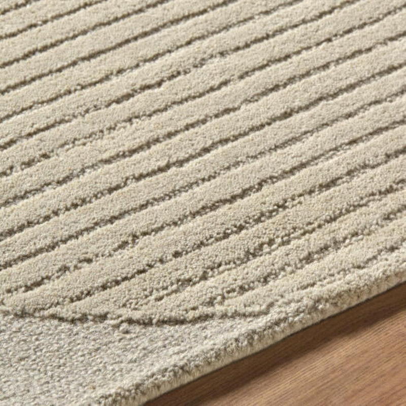 Tate Hand Tufted Indoor Area Rug, Rectangle 6' x 9'