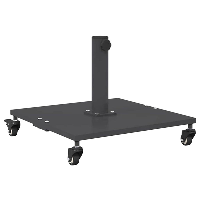 Steel Umbrella Base, Dark Grey