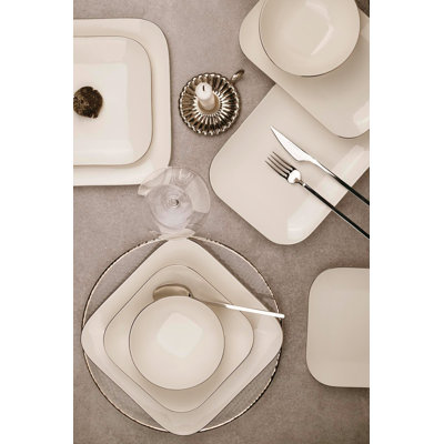 Ayran Dinnerware Set 51 Piece - Service for 12